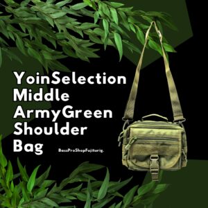 MiddleArmyGreenShoulderBag